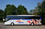Setra 516 HD von SAB tours aus der Schweiz im Juni 2015 in Krems.