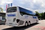 Setra 516 HD vom K�nitzer Omnibusbetrieb aus der BRD im Juni 2015 in Krems.