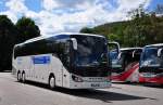 Setra 516 HD vom K�nitzer Omnibusbetrieb aus der BRD im Juni 2015 in Krems.
