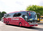 Setra 516 HD von Kerschner Reisen aus Nieder�sterreich in Krems unterwegs.