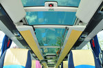Luxuri�ses Glasdach im Setra 516 HDH von Perseus Reisen aus der BRD in Krems gesehen.