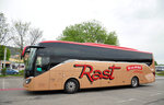 Setra 515 HD von Rast Reisen aus der BRD in Krems gesehen.