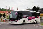 Setra 515 HD von Jaccon Reisen aus Frankreich in Krems gesehen.