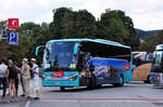 Setra 515 HD von Kastler Reisen-Reiseb�ro aus �sterreich in Krems gesehen.