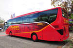 Setra 515 HD von Z�gel Reisen aus der BRD in Krems gesehen.