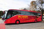 Setra 515 HD von Z�gel Reisen aus der BRD in Krems gesehen.
