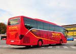 Setra 515 HD von Z�gel Reisen aus der BRD in Krems gesehen.
