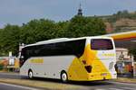 Setra 515 HD von Blaguss Reisen+Reiseb�ro Mondial aus Wien 06/2017 in Krems.