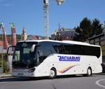 Setra 515 HD von Zacharias Reisen aus der BRD 2017 in Krems.
