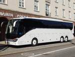Setra 516 HD von Ostseewindreisen aus Deutschland in Rostock.