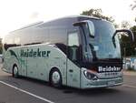 Setra 511 HD von Heideker aus Deutschland in Neubrandenburg.