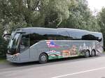 Setra 517 HD von Euro Tours aus Polen in Stralsund.