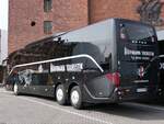 Setra 517 HD von Höffmann Touristik aus Deutschland in Stralsund.