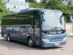 Temsa MD9 von Schubi-Tours aus Deutschland im Stadthafen Sassnitz.