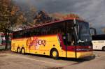 VAN HOOL T916 Astron vom Reiseb�ro HOCK aus Deutschland am 21.August 2014 in Krems gesehen.