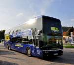 VAN HOOL T9 Astromega von Kiesl Reisen aus �sterreich am 12.10.2014 in Krems.