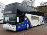 Van Hool TX17 von Manß-Reisen aus Deutschland im Stadthafen Sassnitz.