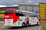 VDL Berkhof von Blaguss Reisen aus Wien (Rolli Tour=Lift f�r Menschen mit Behinderung) in Krems gesehen.