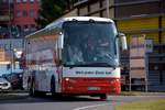 VDL Berkhof mit Hebeb�hne f�r Menschen mit Behinderung von Blaguss Reisen aus Wien.