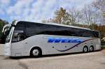 VOLVO 9700 von WEISS Reisen aus der Steiermark/�sterreich im September 2012 in Krems an der Donau.