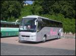 Volvo 9700 von Meidl aus �sterreich im Stadthafen Sassnitz.