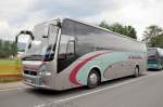 VOLVO 9700 von FUCHS Reisen aus �sterreich bei der Airpower13 in Zeltweg/28.6.2013.