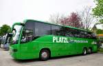 VOLVO Reisebus von PLATZL Reisen aus �sterreich am 27.4.2013 in Krems an der Donau.