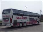 Volvo 9700 von Ideal Tours aus Deutschland im Stadthafen Sassnitz.