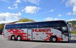 VOLVO 9700 von HUBER Busreisen/�sterreich im September 2013 in Krems gesehen.