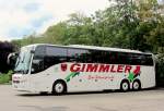 Volvo 9700 von Gimmler Reisen aus �sterreich am 2.Juni 2014 in Krems gesehen.