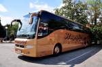 Volvo 9700 von Hagspiel Reisen aus �sterreich am 1.Juli 2014 in Krems gesehen.