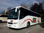 VOLVO 9700 von SLB (Steirische Landesbahnen) aus �sterreich am 29.August 2014 in Krems gesehen.