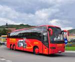 VOLVO 9700 von Z�gel Reisen aus der BRD am 29.August 2014 in Krems gesehen.