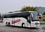VOLVO 9700 von Lenardin aus Nieder�sterreich am 11.9.2015 in Krems gesehen.