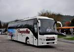 VOLVO 9700 von Burgstaller Reisen aus �sterreich am 11.10.2014 in Krems.