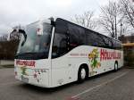 VOLVO 9700 von H�llm�ller Reisen aus �stereich am 22.11.2014 in Krems.