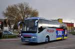 VOLVO 9700 von Pfleger Reisen aus Nieder�sterreich am 6.4.2015 in Krems.