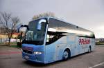 VOLVO 9700 von Pfleger Reisen aus Nieder�sterreich am 6.4.2015 in Krems.