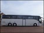 Volvo 9700 Vorf�hrbus aus Deutschland im Stadthafen Sassnitz.
