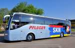 VOLVO 9700 von Pfleger Reisen aus Nieder�sterreich am 24.4.2015 in Krems.