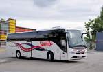 Volvo 9700 von Sunlife Reisen aus Nieder�sterreich in Krems gesehen.