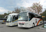 Rechts der Volvo von Peter Bus aus �sterreich in Krems gesehen.