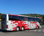 Volvo 9700 von Huber Reisen aus �sterreich in Krems gesehen.