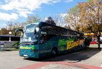 Volvo 9700 von Busreisen Rieder aus �sterreich in Krems gesehen.