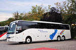 Volvo 9700 von B�sch Reisen aus Vorarlberg/�sterreich in Krems gesehen.