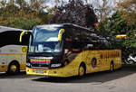 Volvo 9700 von Wiesinger Reisen aus �sterreich in Krems gesehen.
