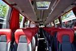 Gediegene Sitze im Volvo 9700 von Kaltenbrunner Reisen aus Ober�sterreich.