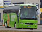 Volvo 9700 von Flixbus/Höner Touristik aus Deutschland in Rostock.