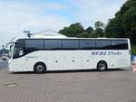 Volvo 9700 von Odra Travel aus Polen im Stadthafen Sassnitz.
