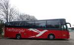 Volvo 9900 von Herburger Reisen/�sterreich im Nov.2013 in Krems gesehen.